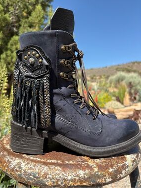A.S.98 Rare Dreamcatcher Combat Boots